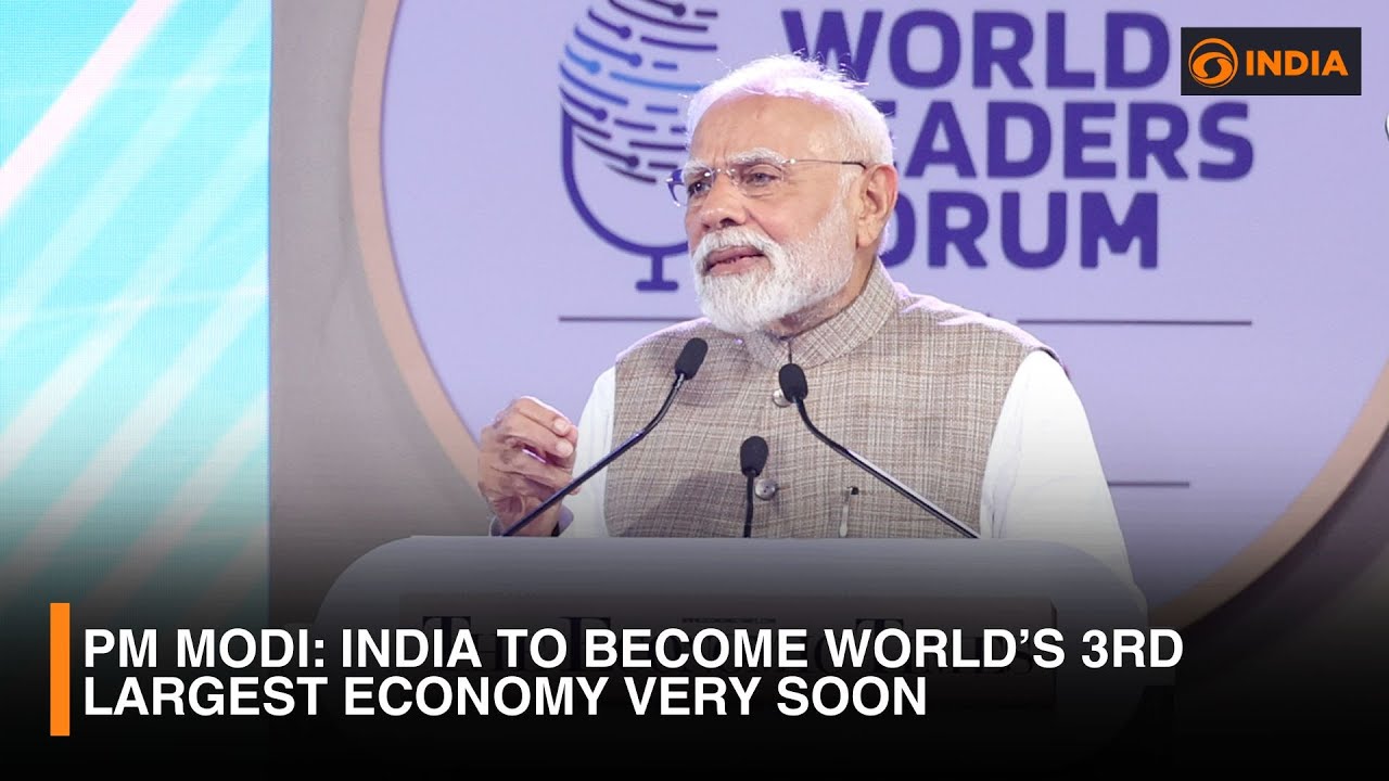 PM  Modi's view on Indian Economy